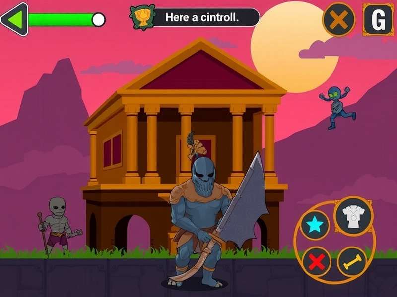 Temple Hero Quest Game Controls